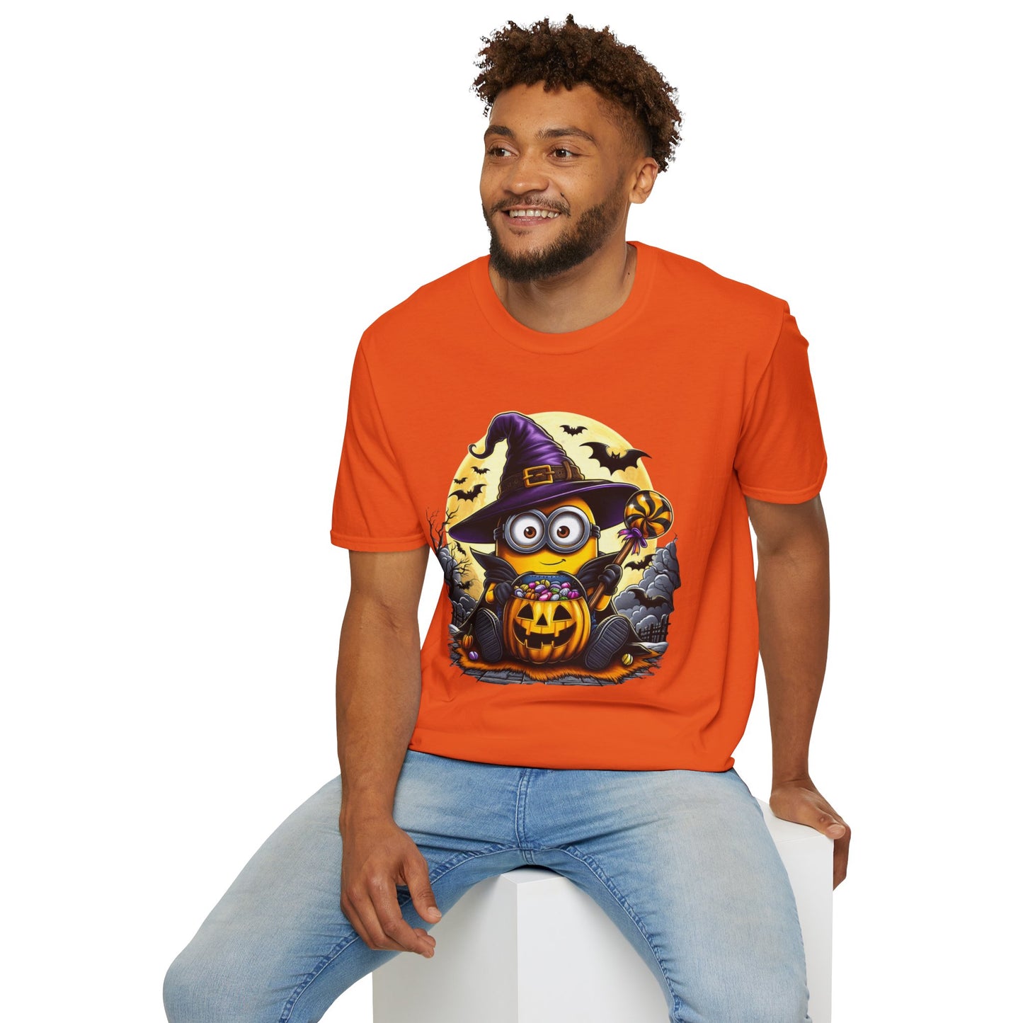 Cute Halloween Minion T-Shirt Funny Spooky Minion Costume | Trick or Treat Shirt