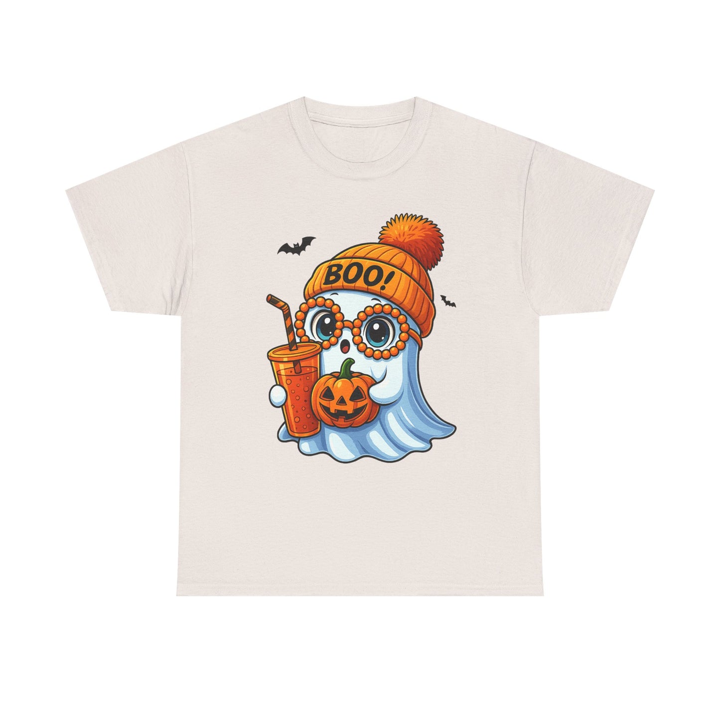 Boo Halloween Ghost Tee, Scary Trick or Treat T-Shirt, Cute Boujee Halloween Unisex Tee, Halloween Ghost Costume