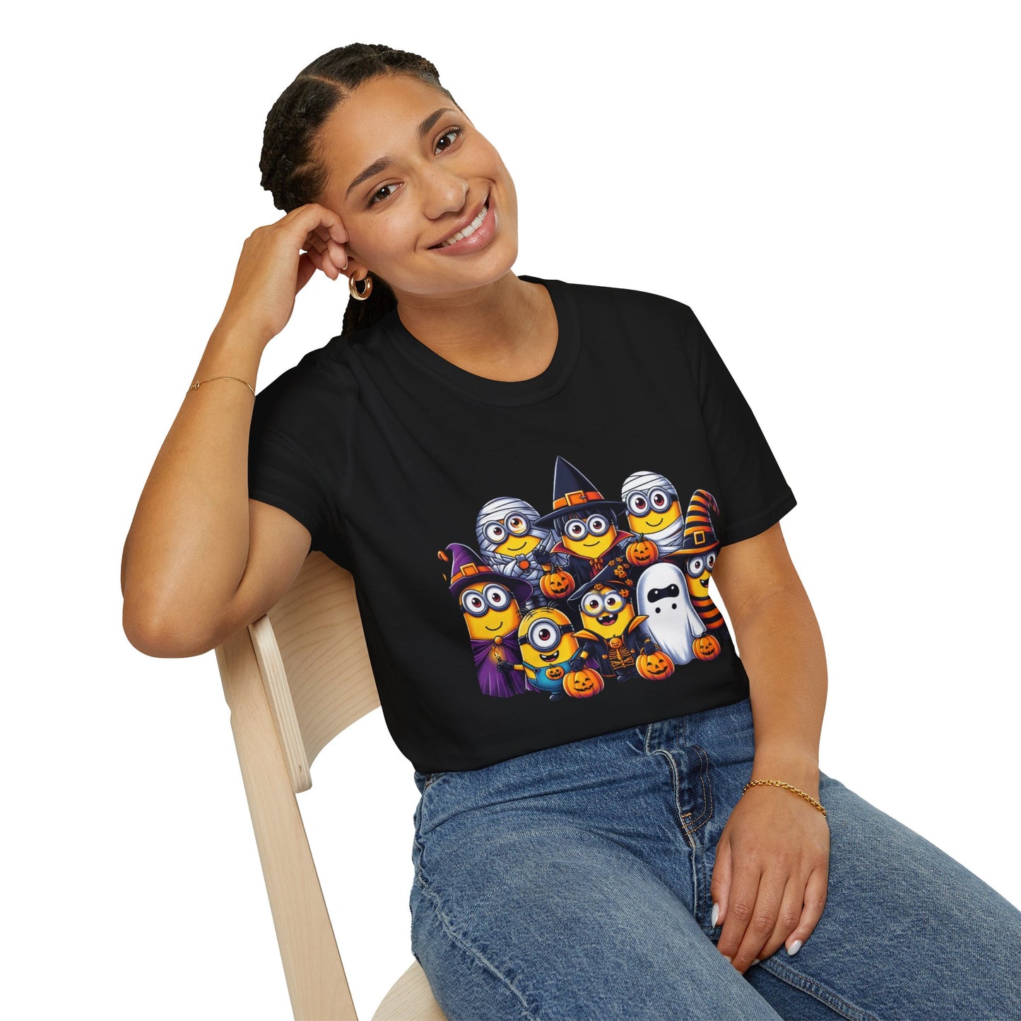 Cute Halloween Minion T-Shirt Funny Spooky Minion Costume | Trick or Treat Shirt