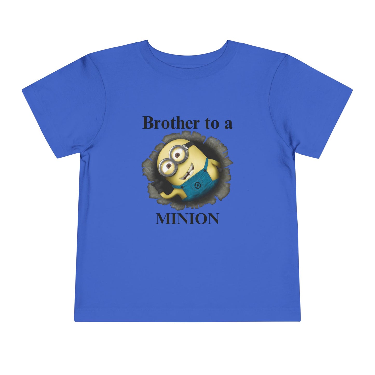 Personalized Minion Birthday Family T-Shirts π¨βπ©βπ§βπ¦ for Toddlers | Custom Name Minion Party Shirts | Matching Family Birthday Outfits πToddler Short Sleeve