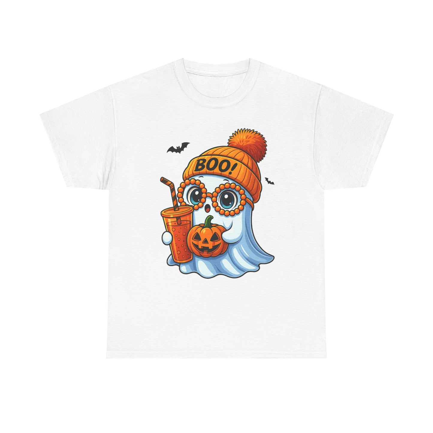 Boo Halloween Ghost Tee, Scary Trick or Treat T-Shirt, Cute Boujee Halloween Unisex Tee, Halloween Ghost Costume