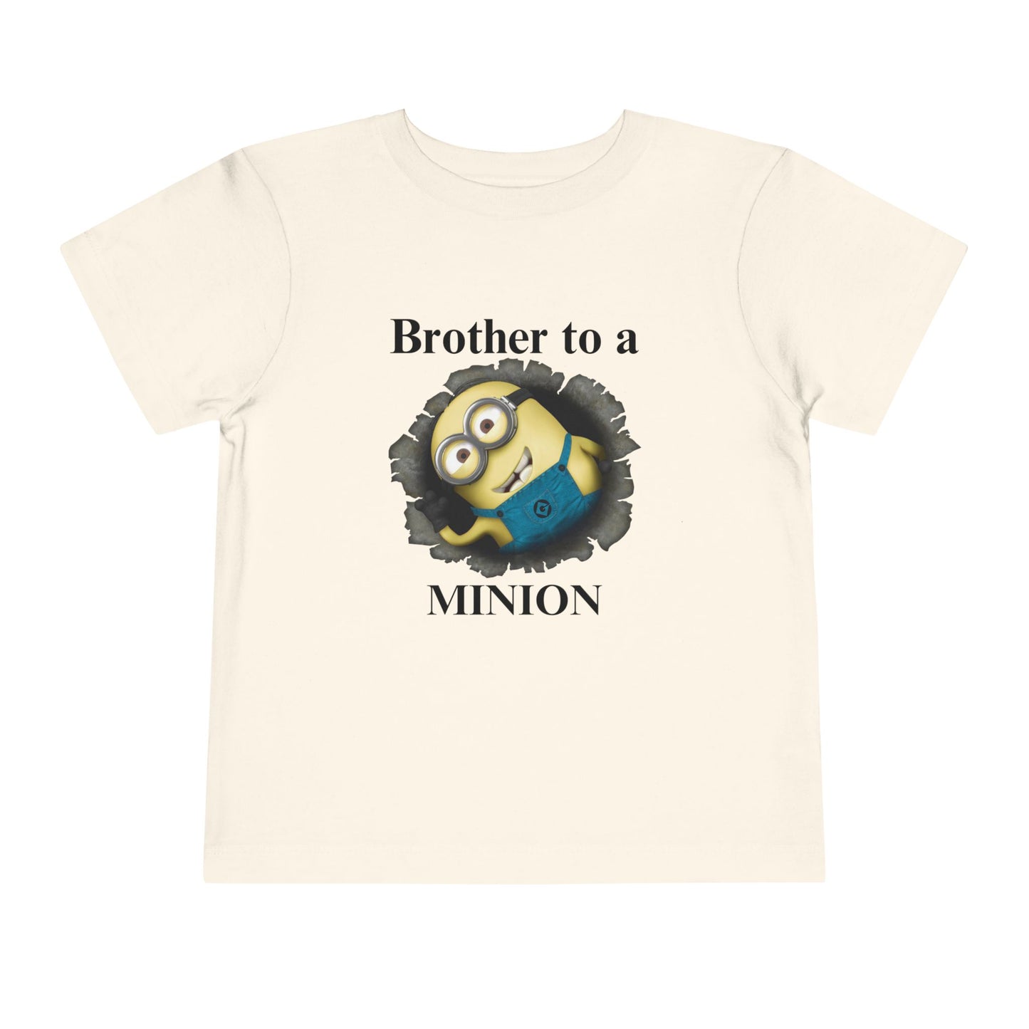 Personalized Minion Birthday Family T-Shirts π¨βπ©βπ§βπ¦ for Toddlers | Custom Name Minion Party Shirts | Matching Family Birthday Outfits πToddler Short Sleeve