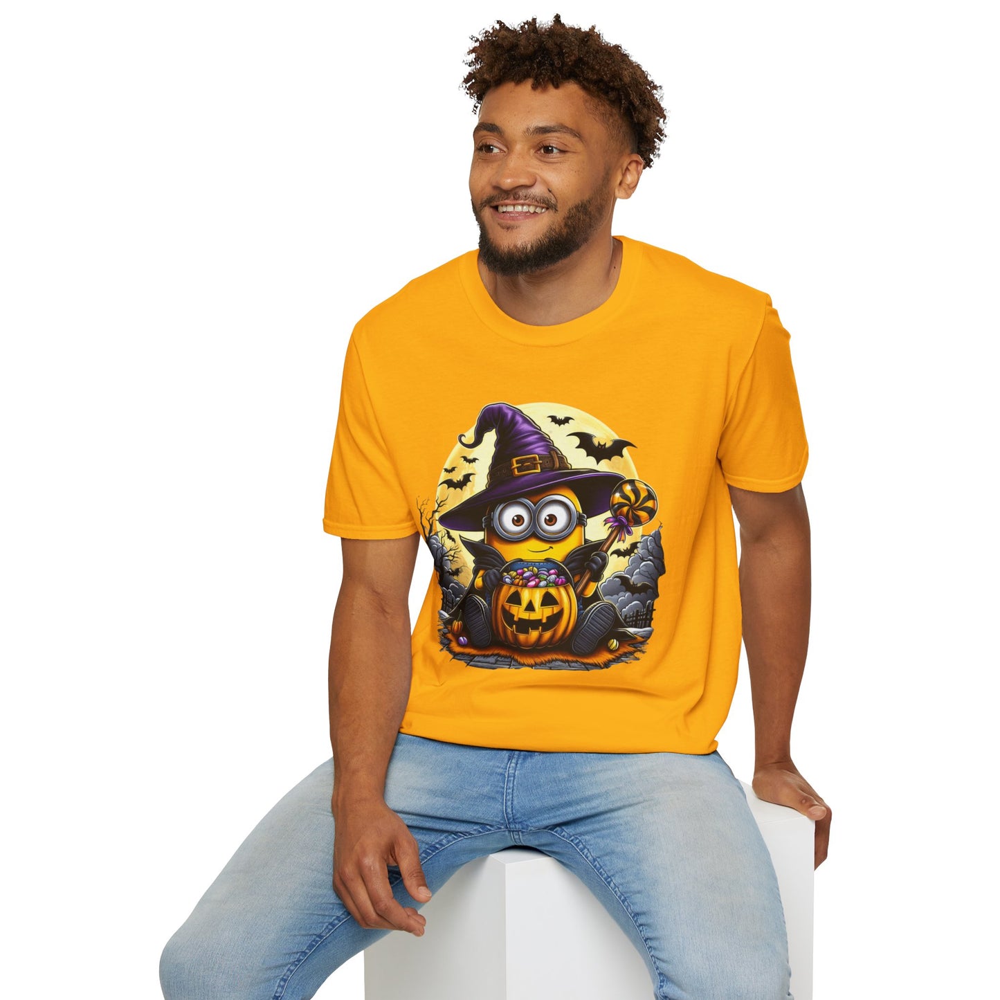Cute Halloween Minion T-Shirt Funny Spooky Minion Costume | Trick or Treat Shirt