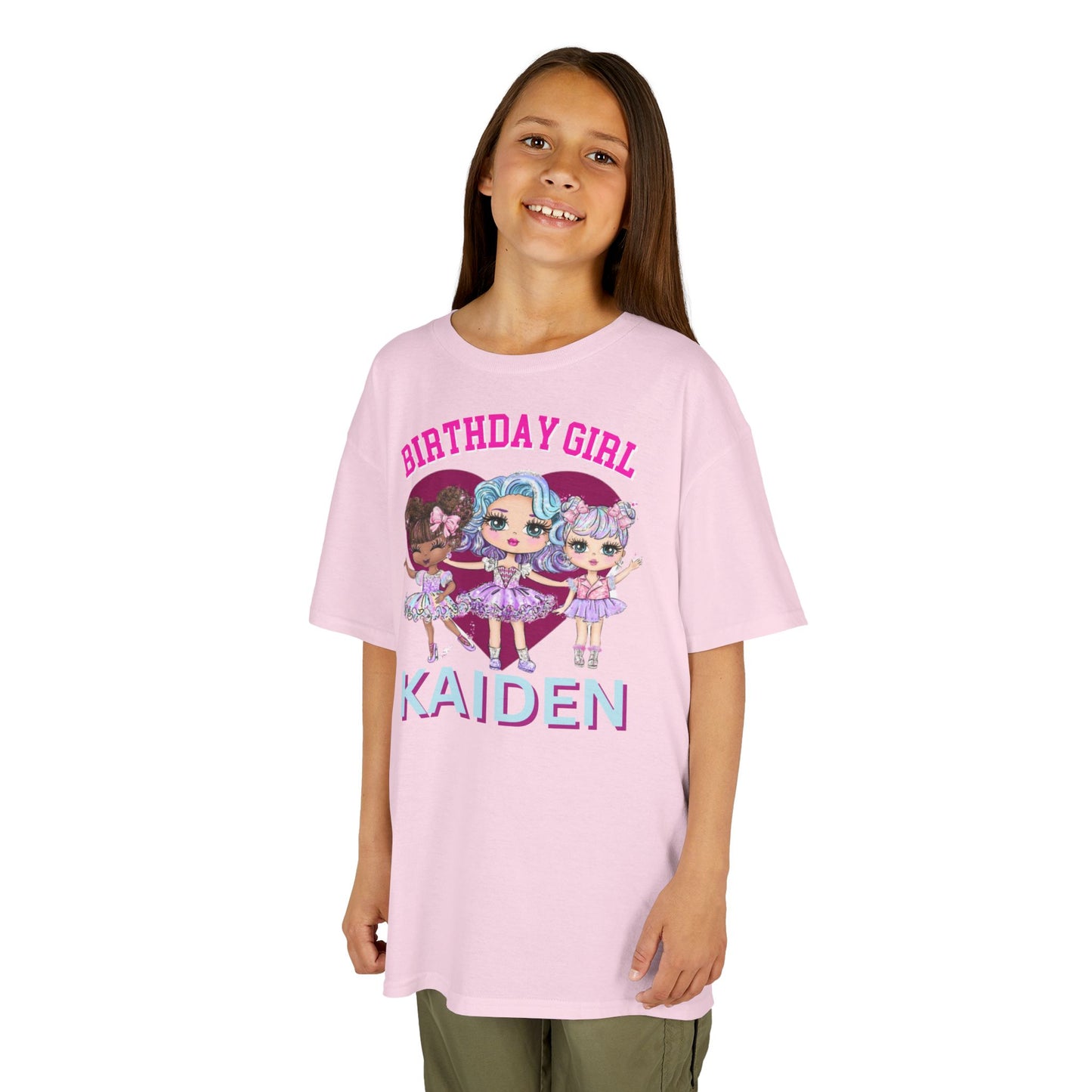 Personalized Doll Birthday T-Shirt for kids, Custom Name Lol Doll Kids, Kids Tee Personalized Doll Birthday T-Shirt