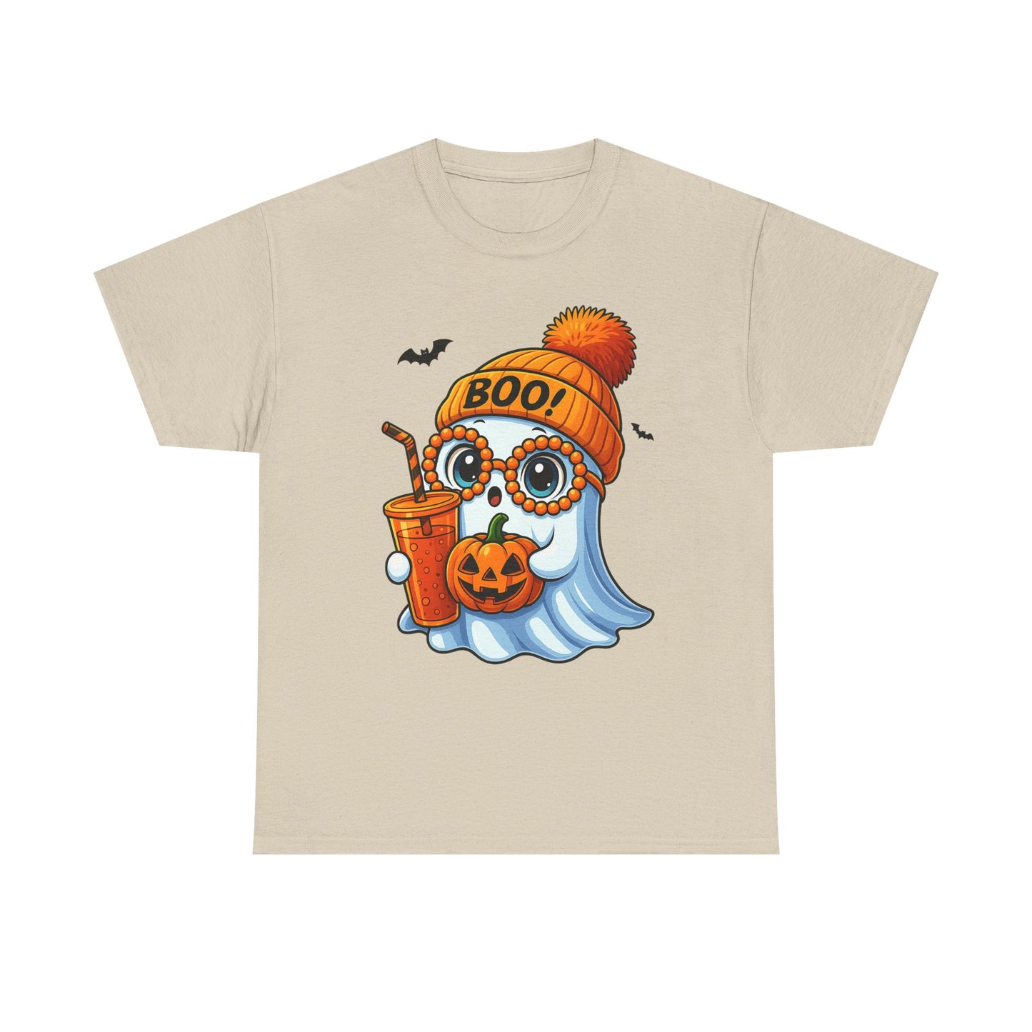 Boo Halloween Ghost Tee, Scary Trick or Treat T-Shirt, Cute Boujee Halloween Unisex Tee, Halloween Ghost Costume