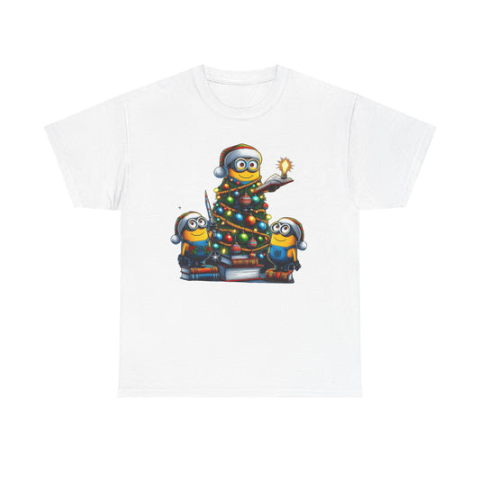 Christmas Minion Holiday Minions Sweatshirt | Cute Xmas Graphic Family Matching