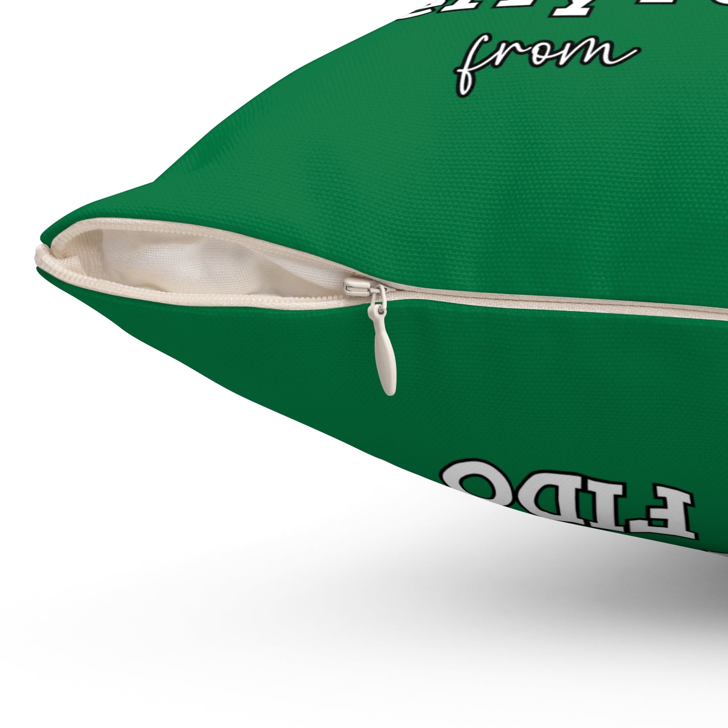 Custom Dog Photo Throw Pillow 🐾 Personalized Pet Portrait Cushion | Unique Dog Lover Gift | Custom Pet Photo Pillow Home Decor Square Poly Canvas Square Pillow