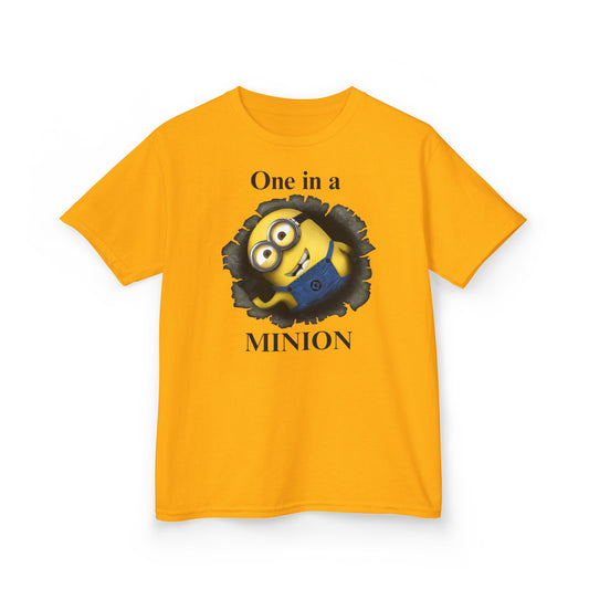 Personalized Minion Birthday Family T-Shirts | Custom Name Minion Party Shirts | Matching Family Birthday Outfits Kids Tee
